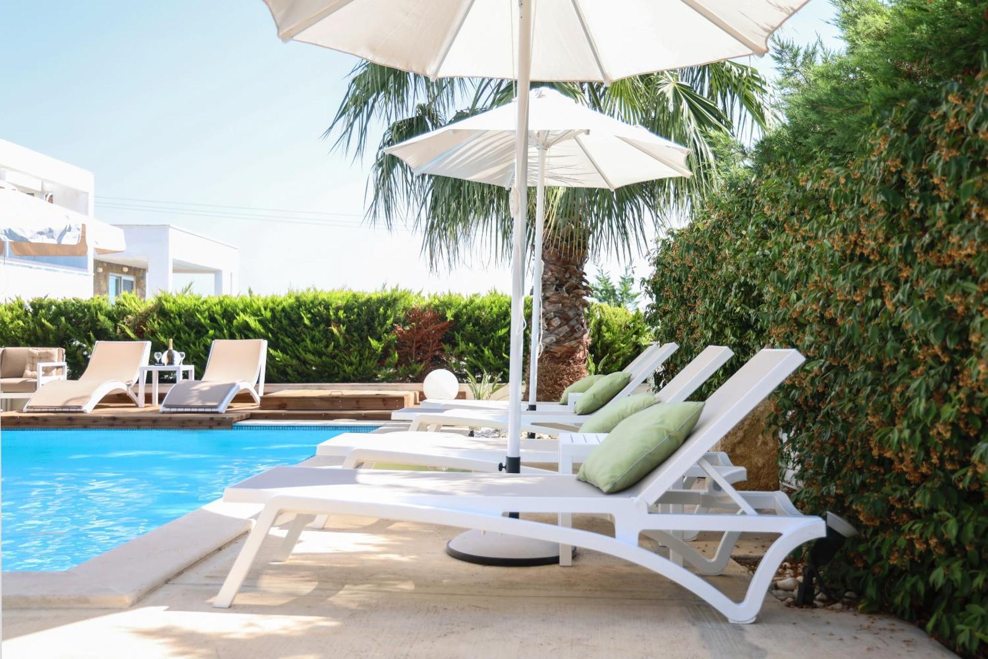Villa Douglas - Private Pool, Bbq, 4Bdrms, View Pefkochori Exteriör bild
